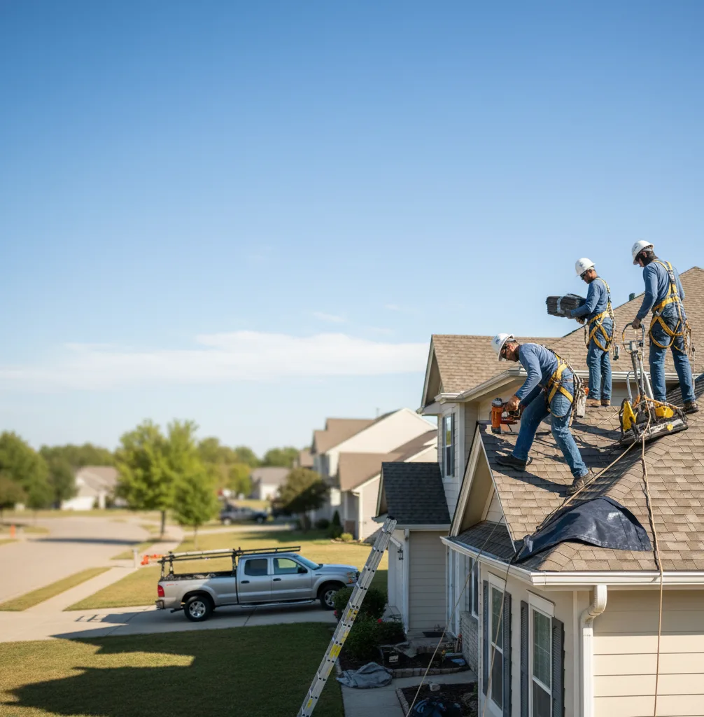 Shingle Replacement in Martinsville, IL